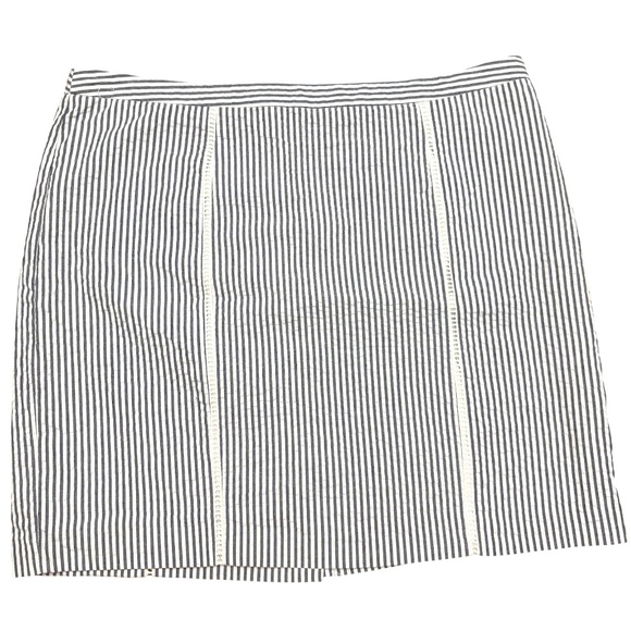 Willi Smith Stripe Skirt - Picture 1 of 10